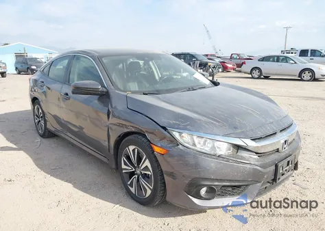 2018 Honda Civic Ex-L из США, поврежденный, VIN JHMFC1F81JX034038